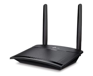 Router TP-Link Negro con Antenas