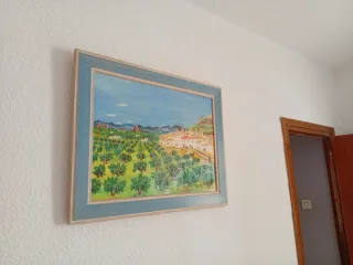 Cuadro Decoración Paisaje Pueblo