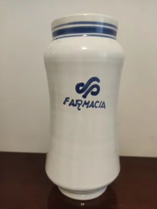 Antiguo Albarelo Spinae Ulmania 23cm