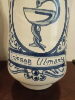 Antiguo Albarelo Spinae Ulmania 23cm