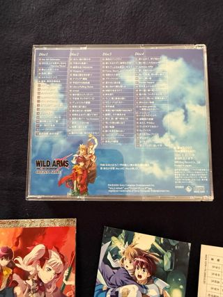 Wild Arms the 4th Detonator Original Score CD
