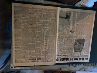 Periódico Heraldo de Madrid 1908