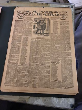 Periódico Heraldo de Madrid 1908