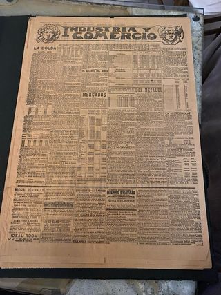 Periódico Heraldo de Madrid 1908
