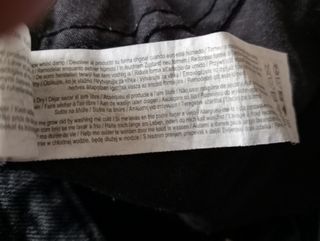 Pantalón vaquero negro Primark