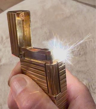 Set Accendini Vintage S.T. Dupont Lui e Lei