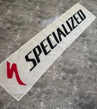 Bandera decorativa Specialized logo