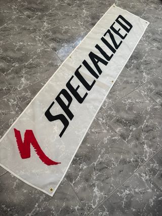 Bandera decorativa Specialized logo