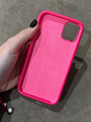 Funda iPhone 11 Rosa Neón