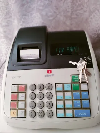 Caja Registradora Olivetti ECR 7700