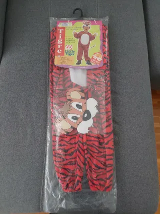 Disfraz infantil tigre con máscara