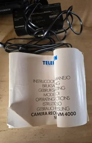 Cámara Telefunken VideoMovie VM4000 VHS-C