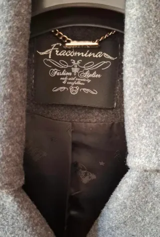 Cappotto corto Fracomina grigio