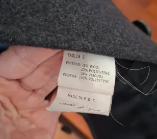 Cappotto corto Fracomina grigio