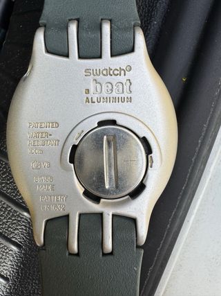 Swatch Beat Alluminio Verde Militare