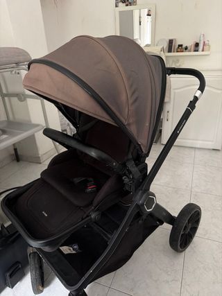 Passeggino con seggiolino e ovetto