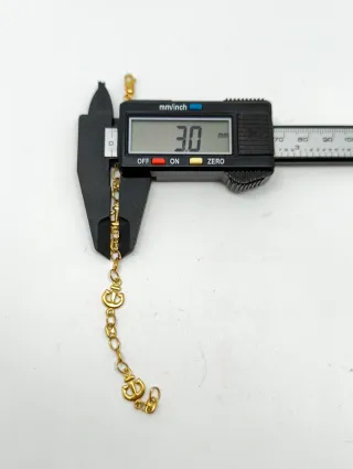 Pulsera oro 18kt eslabones calabrote y ancla