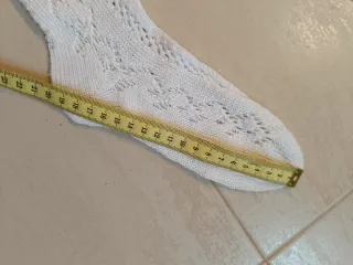 Leotardos Fallera Blancos Calados Perlé