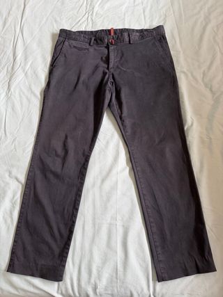 5 Pantalones Hombre Gris