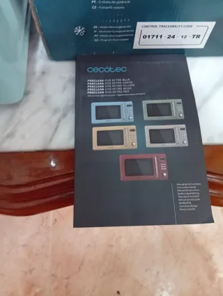 Microondas Cecotec Proclean 20L Retro