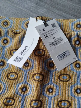 Falda midi Zara M/38 nueva