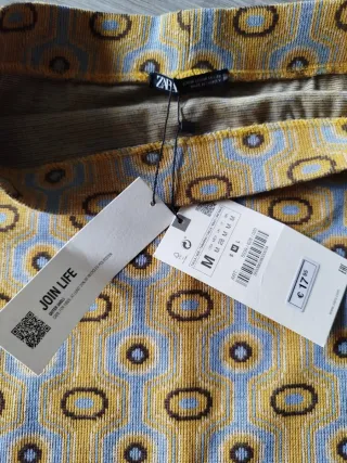 Falda midi Zara M/38 nueva