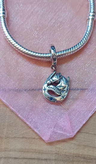 Charm Colgante | Herradura Caballo Good Luck