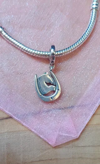 Charm Colgante | Herradura Caballo Good Luck