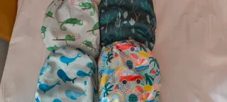 Lote Pañales Tela Reutilizables Variados