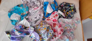 Lote Pañales Tela Reutilizables Variados