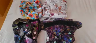 Lote Pañales Tela Reutilizables Variados