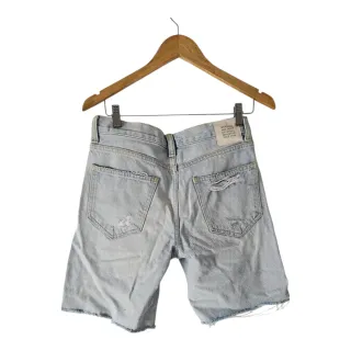 Bershka Vaqueros Cortos Desgastados