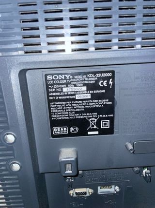 Televisor Sony Gris/Plateado