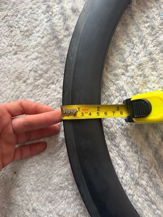 Ruota in carbonio ultraleggera per bici