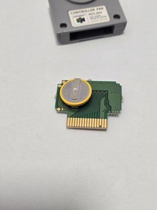 PILA NUEVA 1 Nintendo 64 Oficial Controller Pak