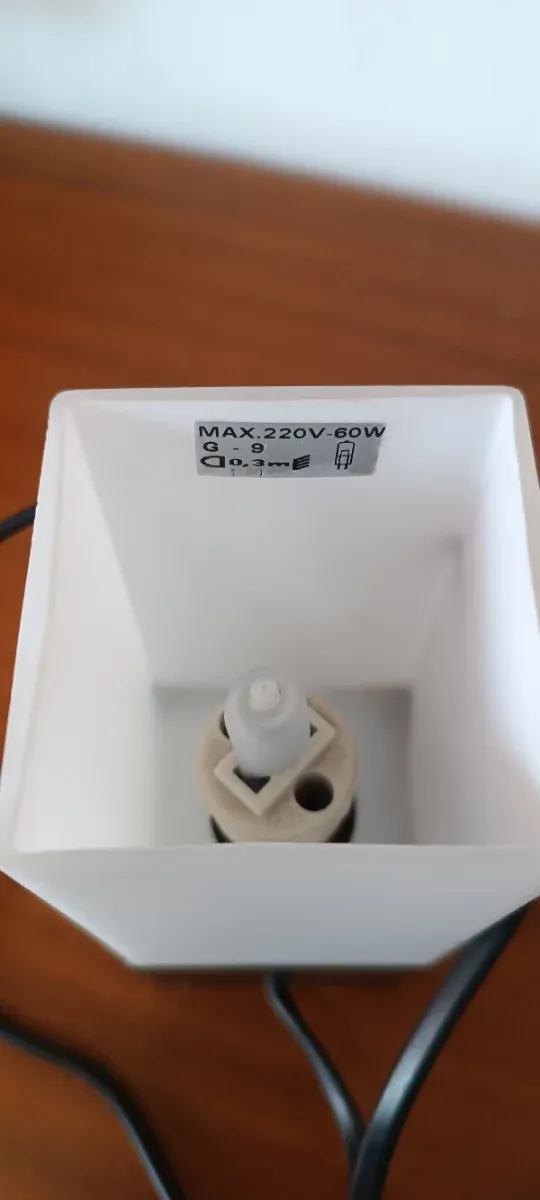 Lámpara de mesa estilo Shabbos