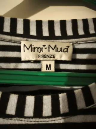 Jersey Mimi Mua Rayas Corazón con transparencias