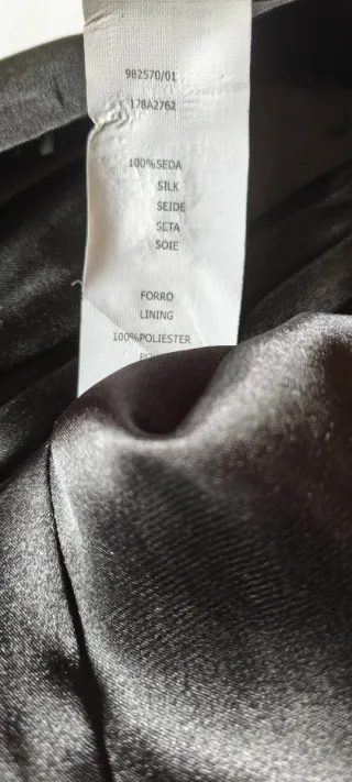 Conjunto comunión blanco y negro