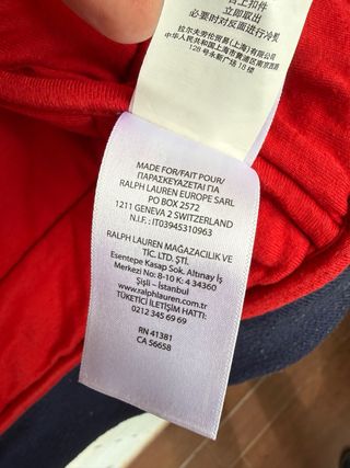 Chaqueta Polo Ralph Lauren con capucha Talla 18-20