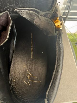 Giuseppe Zanotti Zapatillas Altas Negras