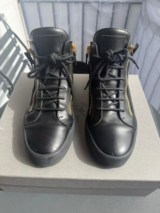 Giuseppe Zanotti Zapatillas Altas Negras