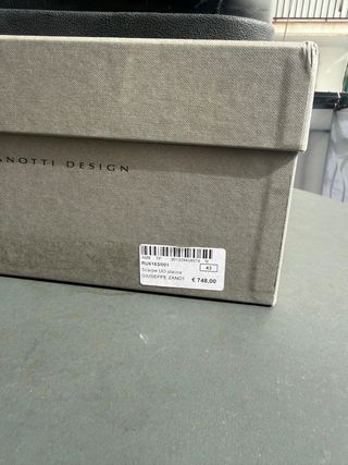 Giuseppe Zanotti Zapatillas Altas Negras