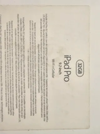 iPad Pro 9.7 32GB WiFi+Cellular