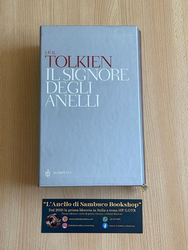 Tolkien Il Signore degli Anelli cofanetto Bompiani