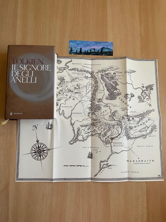 Tolkien Il Signore degli Anelli cofanetto Bompiani