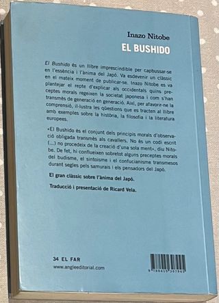 Llibre, El Bushido el camí del samurai català
