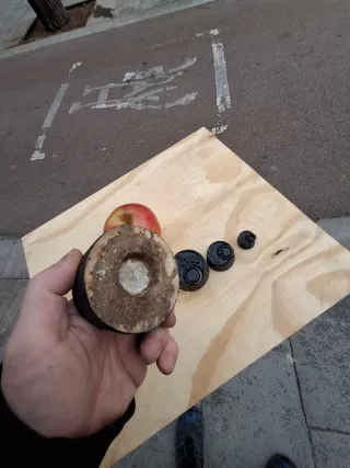 Juego de pesas Balanzà antiguas