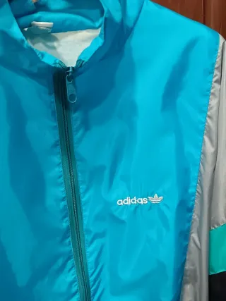 Chaqueta Adidas Vintage Azul
