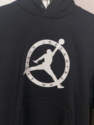 Sudadera Jordan x Off White Negra y Verde