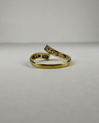 Anillo Oro 18K con Diamantes